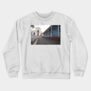 Trinidad old town in Cuba Crewneck Sweatshirt